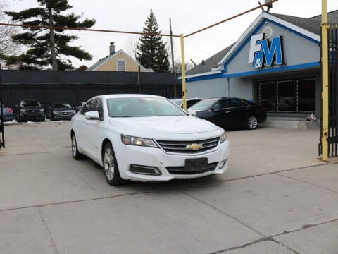 2015 Chevrolet Impala for sale at F & M AUTO SALES in Detroit MI