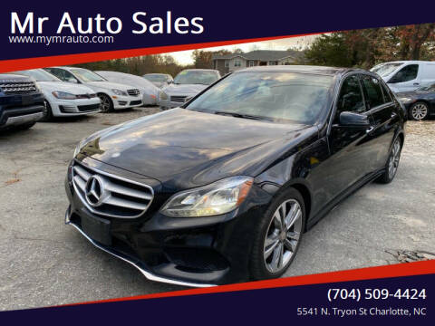 2016 Mercedes-Benz E-Class for sale at Mr Auto Sales in Charlotte NC