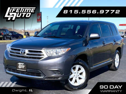 2011 Toyota Highlander for sale at Lifetime Auto in Dwight IL