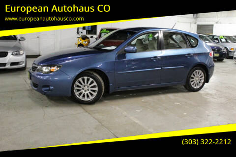 2008 Subaru Impreza for sale at European Autohaus CO in Denver CO