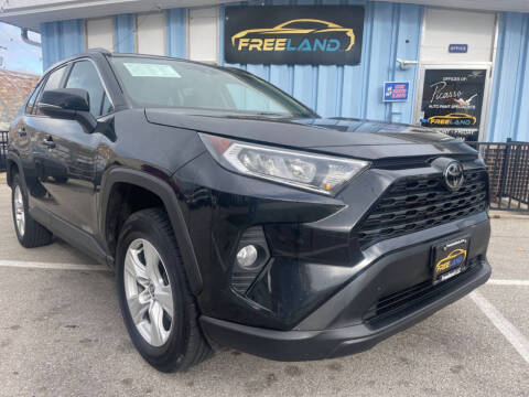 2021 Toyota RAV4 for sale at Freeland LLC in Waukesha WI