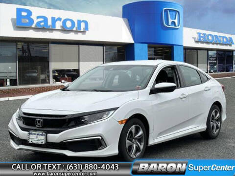 2020 Honda Civic for sale at Baron Super Center in Patchogue NY