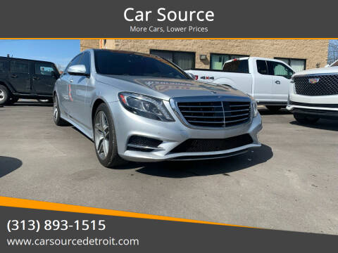 2015 Mercedes-Benz S-Class for sale at Car Source in Detroit MI