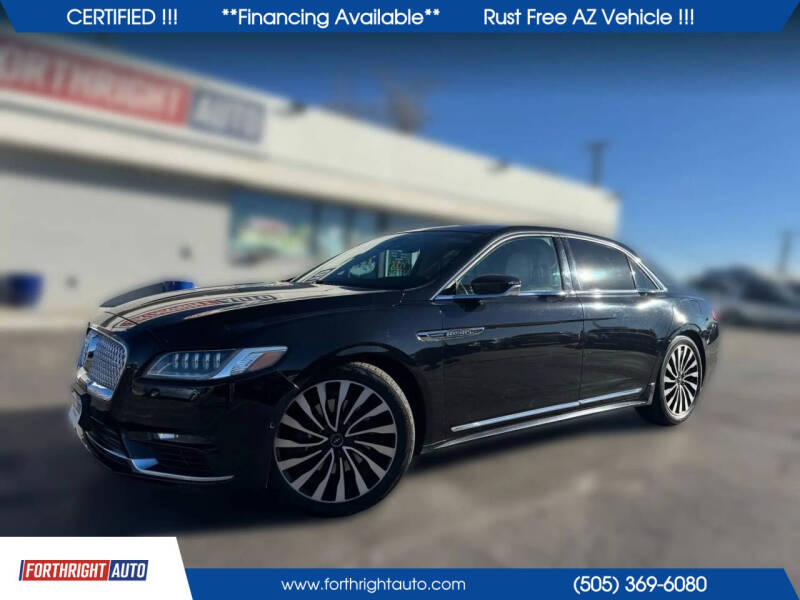 2017 Lincoln Continental Black Label