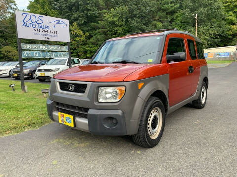 2004 Honda Element for sale at WS Auto Sales in Castleton On Hudson NY
