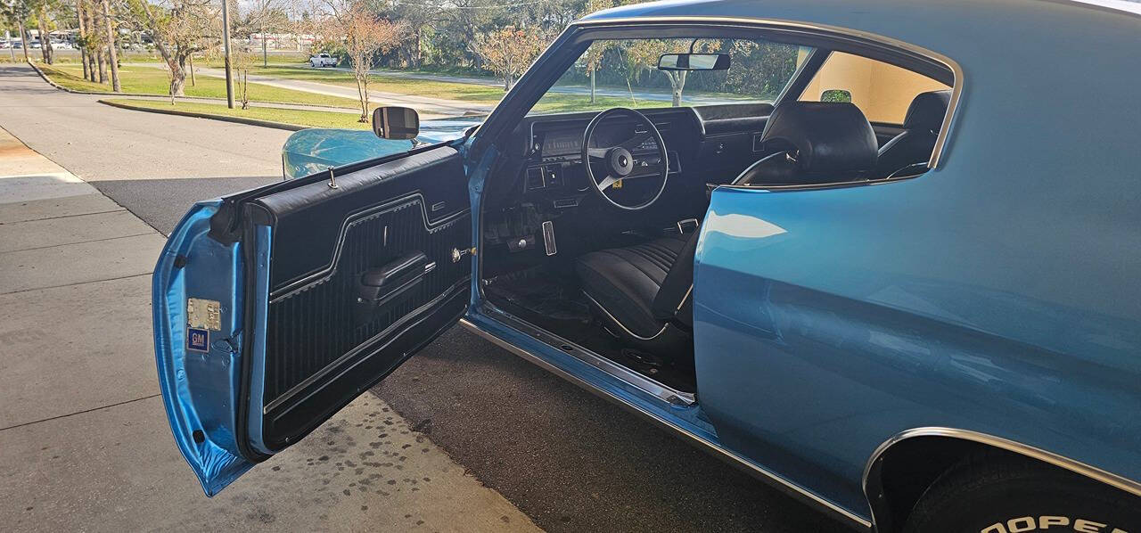 1972 Chevrolet Chevelle for sale at FLORIDA CORVETTE EXCHANGE LLC in Hudson, FL