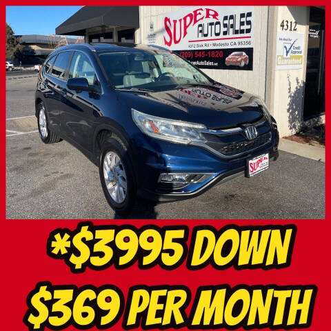 2015 Honda CR-V for sale at Super Auto Sales Modesto in Modesto, CA