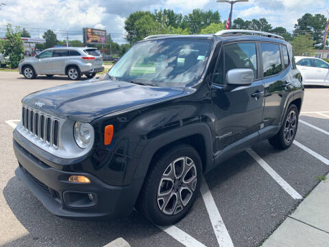 2016 Jeep Renegade for sale at Washington Motor Company in Washington NC