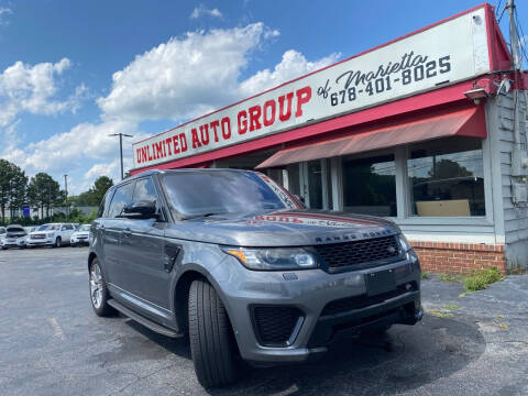2016 Land Rover Range Rover Sport for sale at Unlimited Auto Group of Marietta in Marietta GA