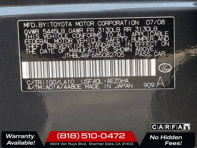2008 Lexus LS 460