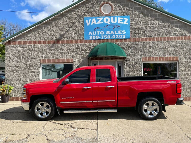 2015 Chevrolet Silverado 1500 for sale at VAZQUEZ AUTO SALES in Bloomington IL