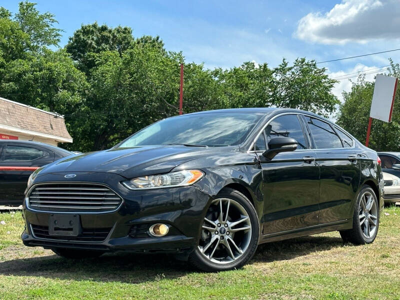 2014 Ford Fusion for sale at Texas Select Autos LLC in Mckinney TX