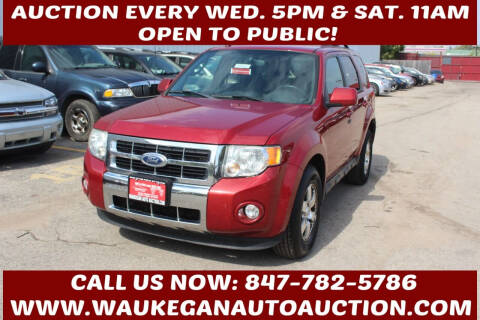 2012 Ford Escape for sale at Waukegan Auto Auction in Waukegan IL