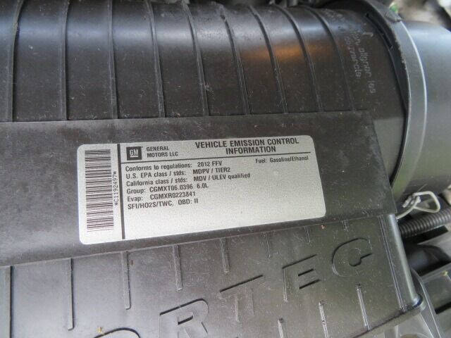 2012 Chevrolet Express 2500