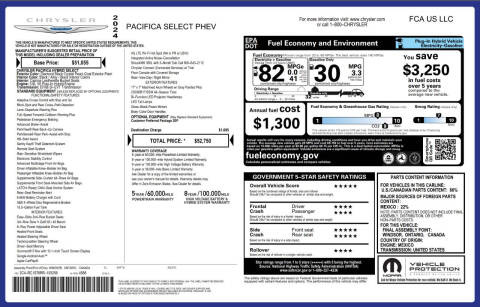 2024 Chrysler Pacifica Plug-In Hybrid Select