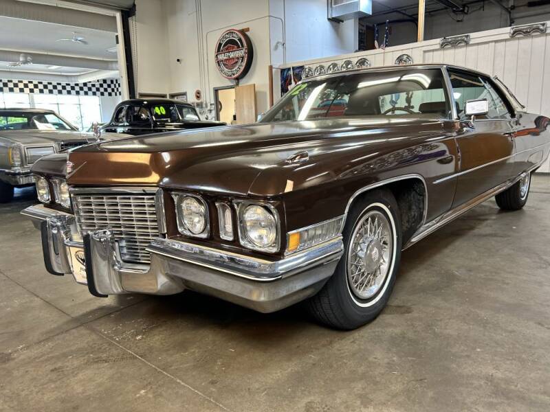 1972 Cadillac DeVille for sale at Route 65 Sales & Classics LLC - Route 65 Sales and Classics, LLC in Ham Lake MN