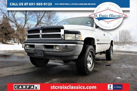 1999 Dodge Ram Pickup 2500 for sale at St. Croix Classics in Lakeland MN