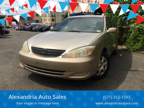 2004 Toyota Camry for sale at Alexandria Auto Sales in Alexandria VA