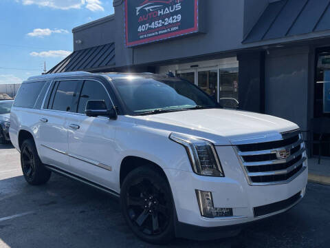 2016 Cadillac Escalade ESV for sale at Autohaus of Orlando in Orlando FL