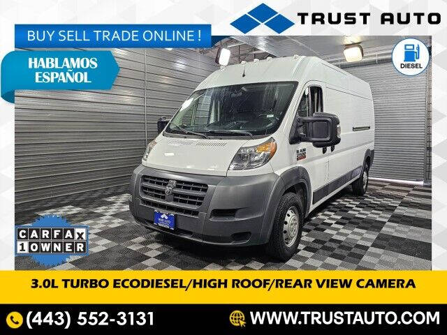 2015 ram promaster cargo 2024 van 2500 high roof