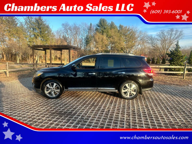 2013 Nissan Pathfinder for sale at Chambers Auto Sales LLC in Trenton NJ