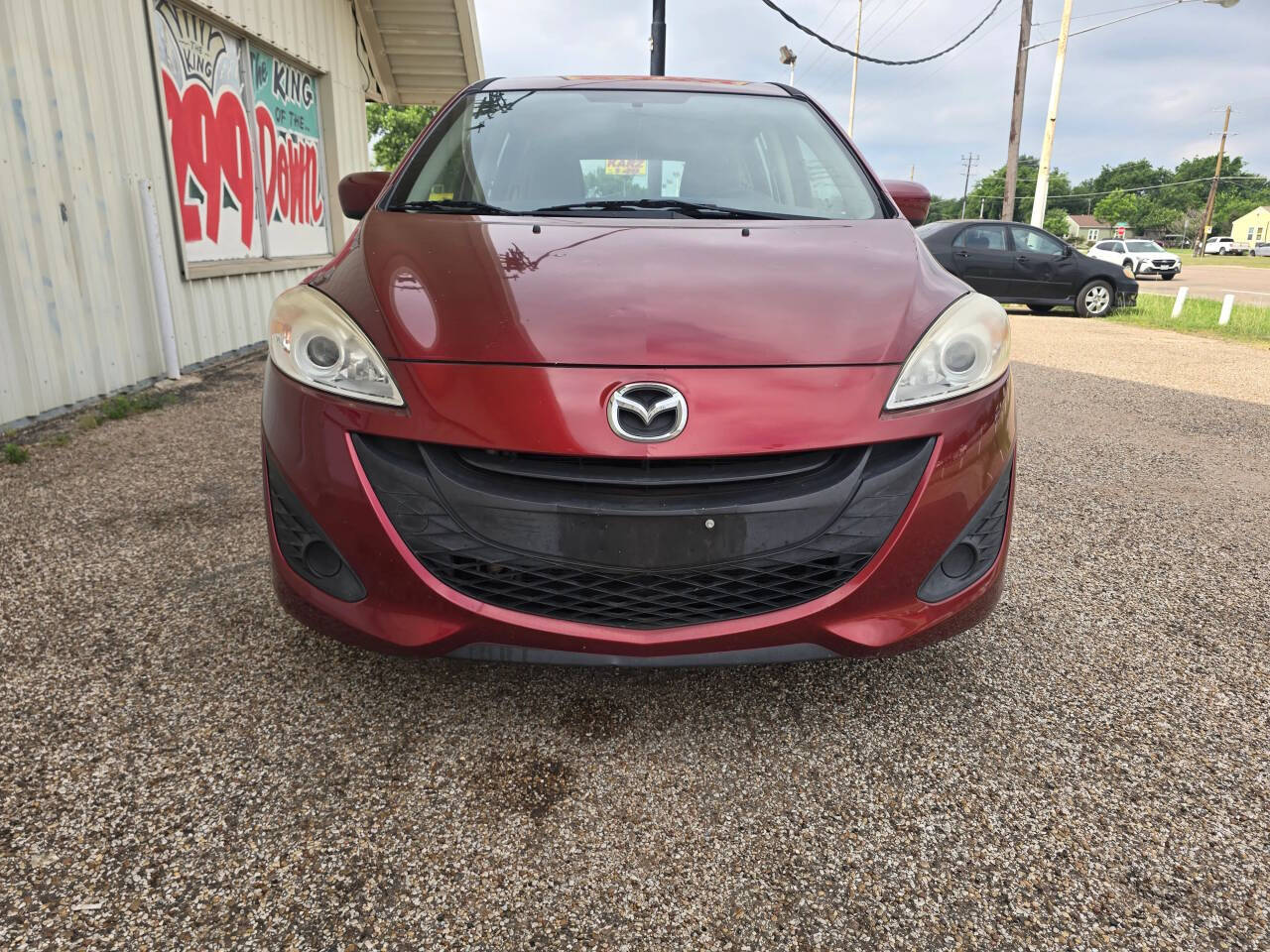 Dk. Red 2012 Mazda Mazda5 Sport Sport 4dr Mini-Van 5A 2