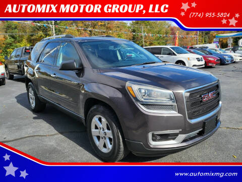 2015 GMC Acadia for sale at AUTOMIX MOTOR GROUP, LLC in Swansea MA
