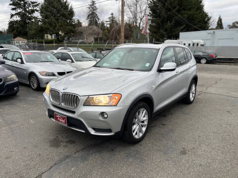 2013 BMW X3 for sale at Apex Motors Inc. in Tacoma WA
