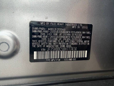 2011 Subaru Forester 2.5X