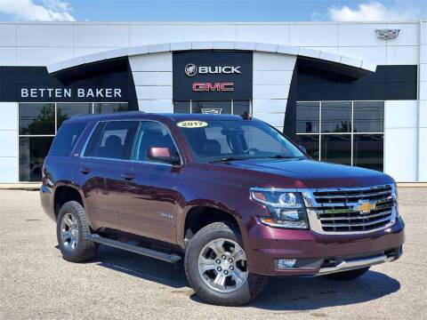 2017 Chevrolet Tahoe for sale at Betten Baker Preowned Center in Twin Lake MI