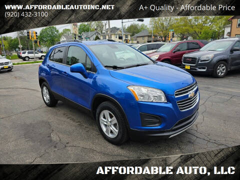 2015 Chevrolet Trax for sale at AFFORDABLE AUTO, LLC in Green Bay WI