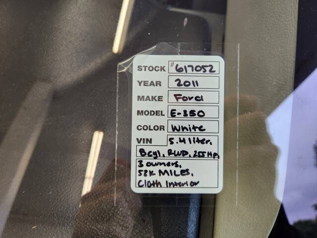 2011 Ford E-Series
