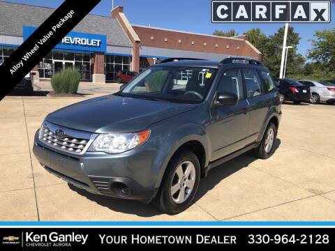 2013 Subaru Forester for sale at Ganley Chevy of Aurora in Aurora OH