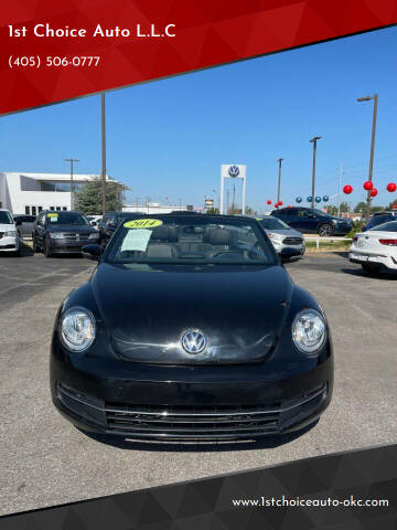 2014 Volkswagen Beetle Convertible for sale at 1st Choice Auto L.L.C in Oklahoma City OK
