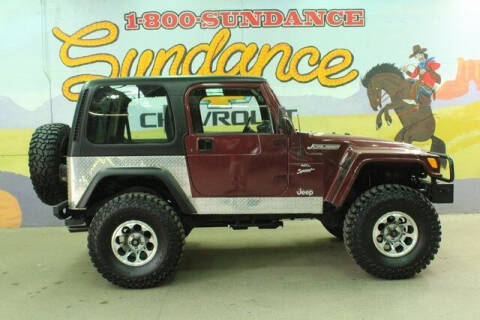 2001 Jeep Wrangler for sale at Sundance Chevrolet in Grand Ledge MI