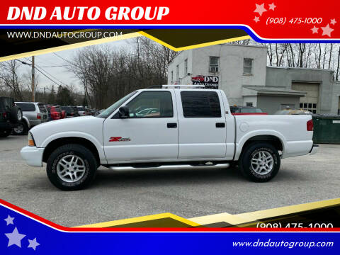 2003 GMC Sonoma for sale at DND AUTO GROUP in Belvidere NJ