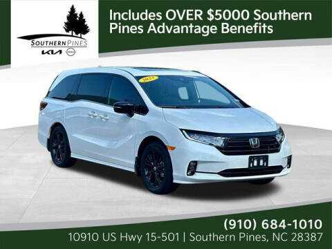 2023 Honda Odyssey for sale at PHIL SMITH AUTOMOTIVE GROUP - Pinehurst Nissan Kia in Southern Pines NC