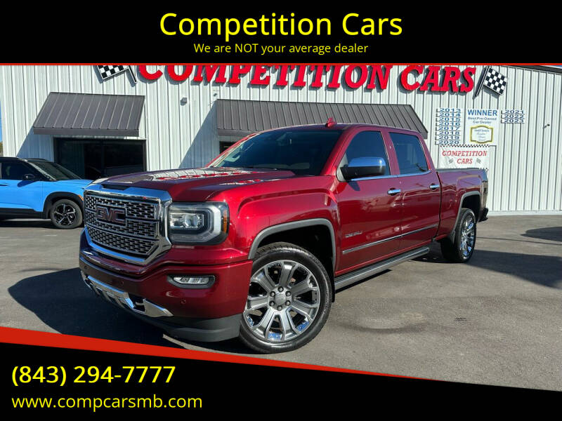 2016 GMC Sierra 1500 for sale at Competition Cars in Myrtle Beach SC