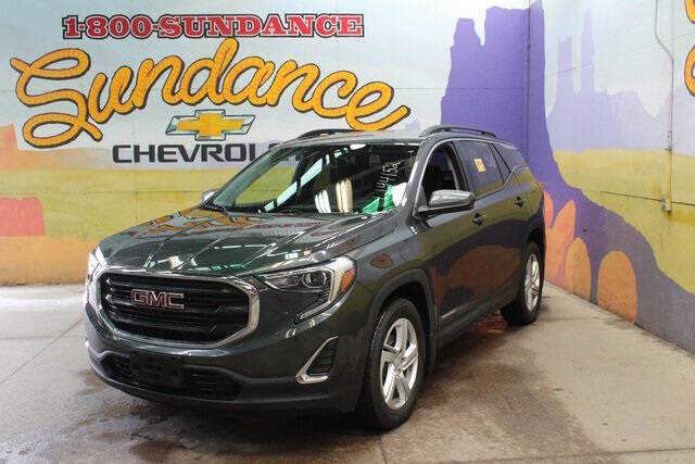 Used 2019 GMC Terrain SLE with VIN 3GKALTEXXKL144152 for sale in Grand Ledge, MI