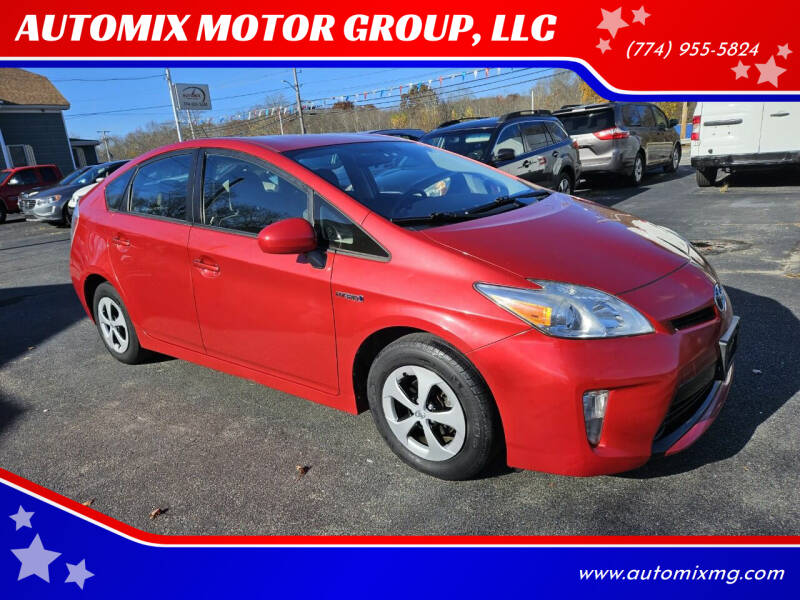 2014 Toyota Prius for sale at AUTOMIX MOTOR GROUP, LLC in Swansea MA