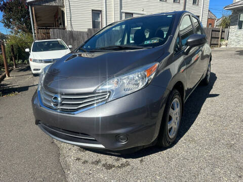 2016 Nissan Versa Note for sale at Zaccone Motors Inc in Ambler PA