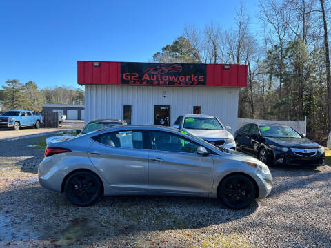 2015 Hyundai Elantra for sale at G2 Autoworks in Elm City NC