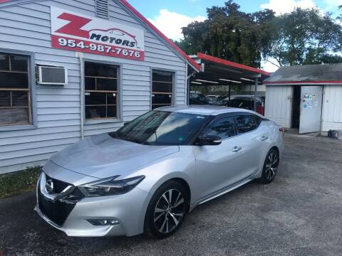 2017 Nissan Maxima for sale at Z Motors in North Lauderdale FL