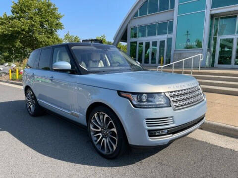 2016 Land Rover Range Rover for sale at Motorcars Washington in Chantilly VA