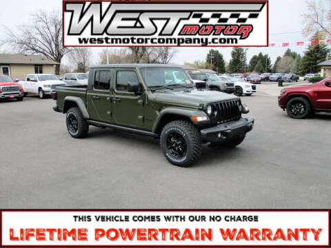 2022 Jeep Gladiator for sale at West Motor Company in Preston ID