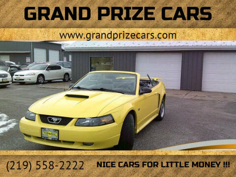2002 Ford Mustang for sale at Grand Prize Cars in Cedar Lake IN