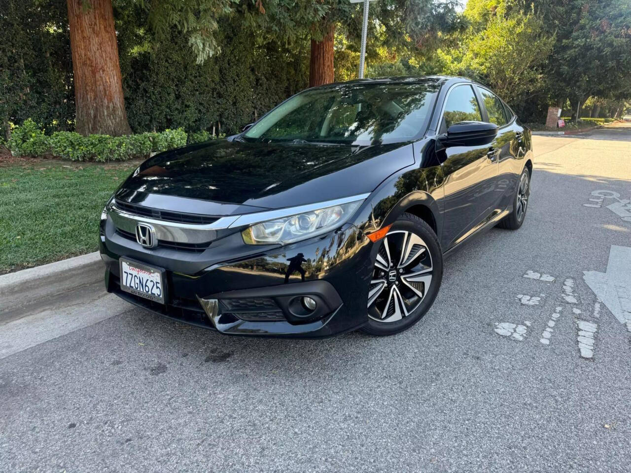 2017 Honda Civic for sale at Ride On LLC in Van Nuys, CA