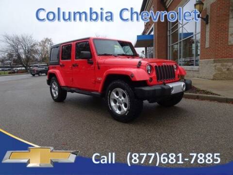 2013 Jeep Wrangler Unlimited for sale at COLUMBIA CHEVROLET in Cincinnati OH