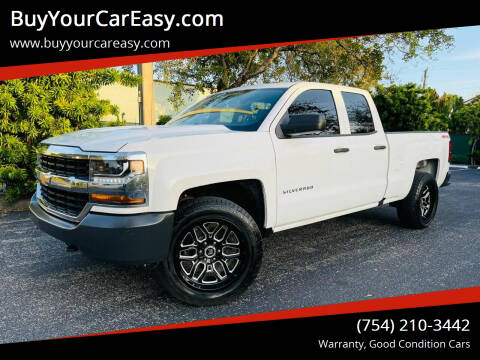 2017 Chevrolet Silverado 1500 for sale at BuyYourCarEasyllc.com in Hollywood FL