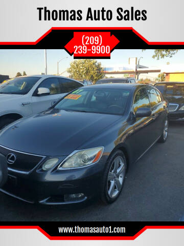 2007 Lexus GS 350 for sale at Thomas Auto Sales in Manteca CA